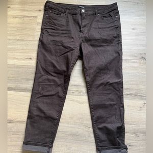 Chocolate Brown Express Jeans